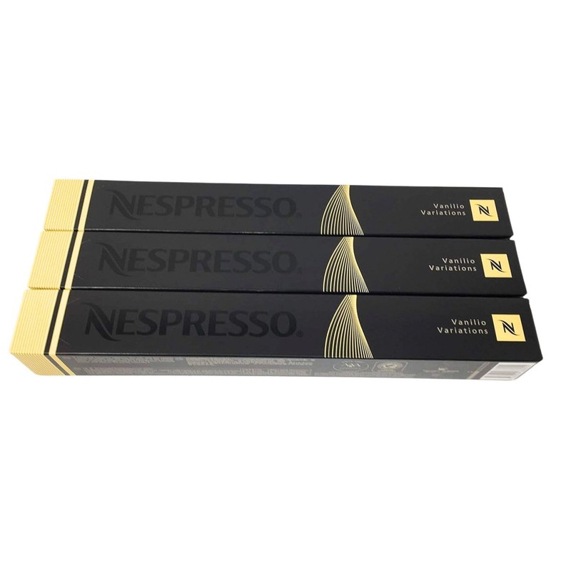 Nespresso 30 Vanilla Coffee Capsules Pods Vanilio