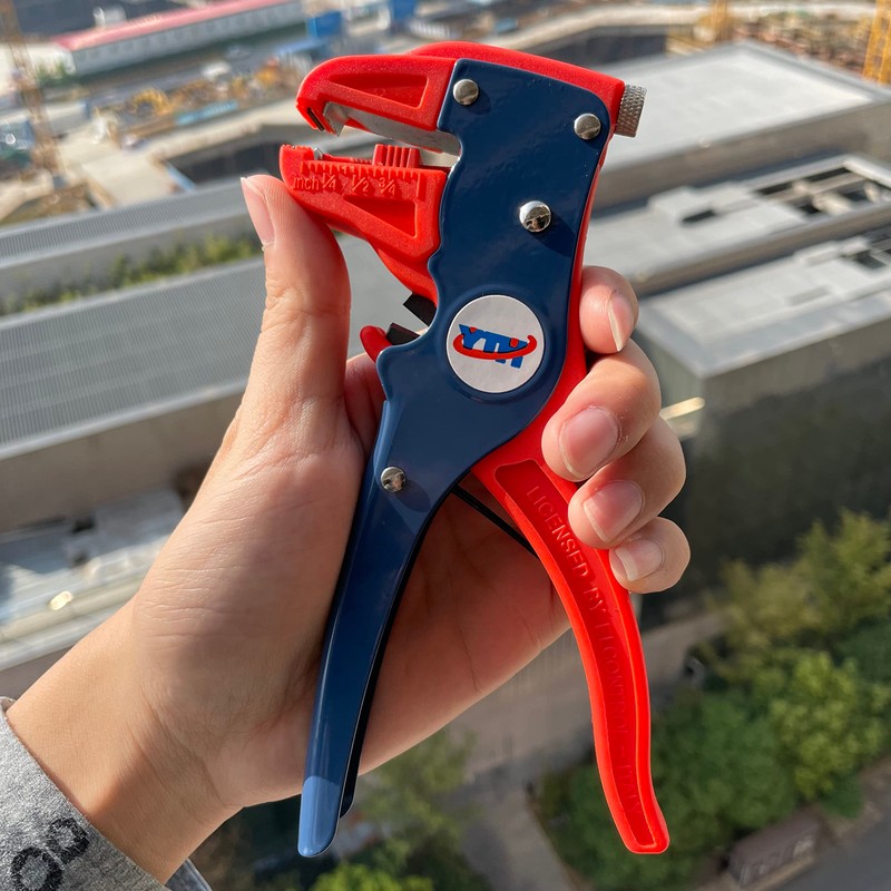 LIUJINCAN Automatic Wire Stripper and Cutter, Self Adjusting Insulation Stripper