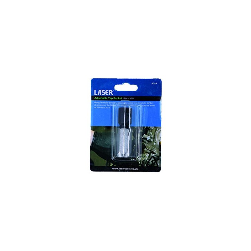Laser Tools Laser 8029 Adjustable Tap Socket M4 - M14,