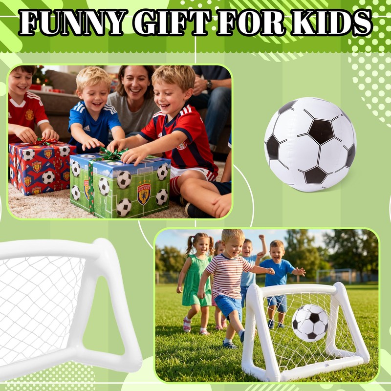 Wood Homing Porta da calcio gonfiabile 7p