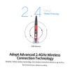2.4GHz Wireless Optical Pen Mouse Ergonomic Pen Mouse with Adjustable
