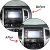 ABS Central Navigation Screen Panel Frame,Center Console GPS Screen Panel