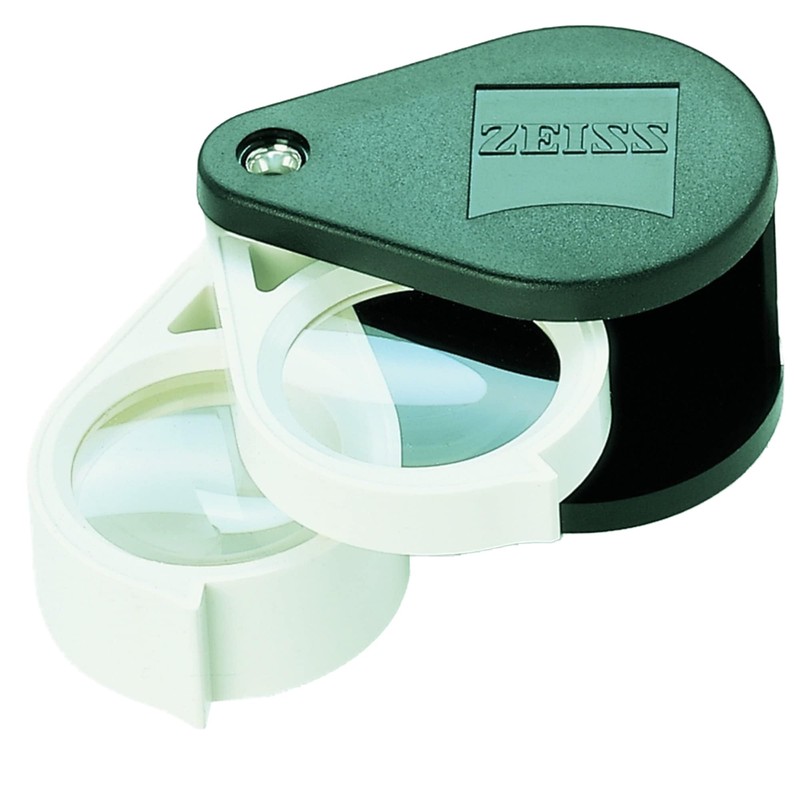 Zeiss Aplana Tabletop Achromatic Folding Magnifying Glass 3x/6x/9x
