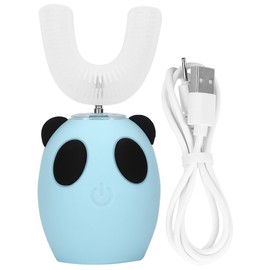 U shaped Children Electric Sonic Toothbrush Intelligent Cleaning Toothbrush Oral Care Tool(Blue 8-15 years old)