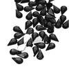 MECCANIXITY 200PCS Flat Back Acrylic Teardrop Gems 6x10mm Artificial Rhinestones