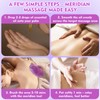 Meridian Massage Brush, Body Massage Brush, Pack of 2