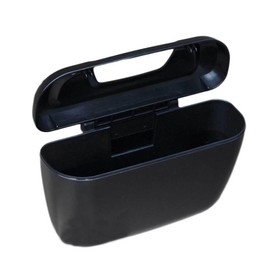 ULTECHNOVO Portable Car Trash Can Premium Quality Vehicle Garbage Bin Leak Design for Cleanliness Versatility for Travelers Drivers Compact Waste