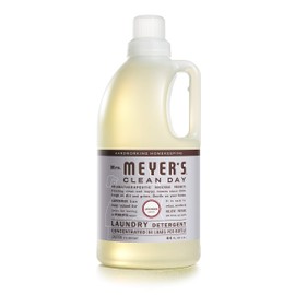 Mrs. Meyer's Liquid Laundry Detergent, Biodegradable Formula Infused with Essential Oils, Lavender, 64 oz (64 Loads)