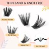 Parriparri Eyelash Extension with Bond and Remover 80D+100D Fluffy Individual