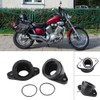 Keenso Motorcycle Carburettor Interface Adapter, 2 Pieces Motorcycle Rubber Carburettor