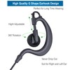 abcGoodefg 2 Two Way Radio Earpiece Compatible with Motorola Cobra