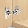 10 Pack Frameless Inset Soft Close European Cabinet Hinges,4D Adjustment