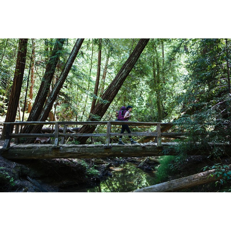 CloudLine Merino Wool Retro Hiking Socks - Medium White/Teal