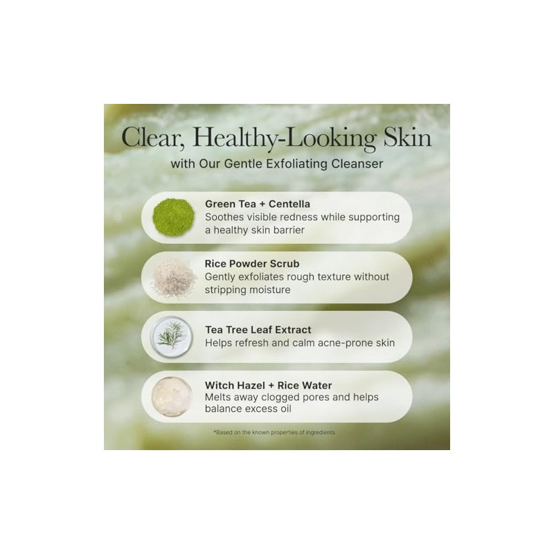 ARENCIA - Fresh Green Rice Mochi Cleanser - 120gr