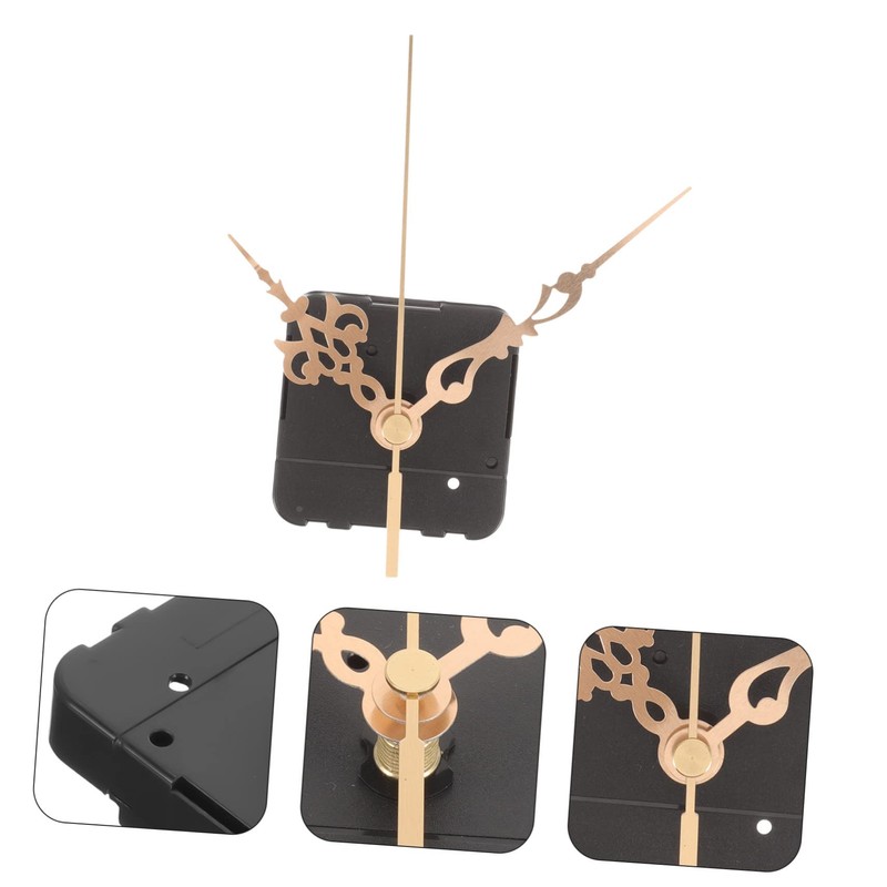 TEHAUX 1Set Reverse Clock Mechanism with Clock Hands Unique Counter