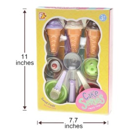 azimporter Ice Cream Parlor PlaySet Toy
