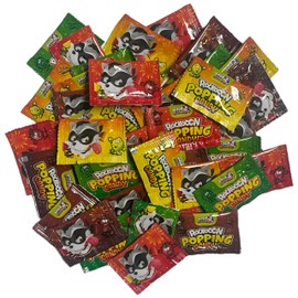 CAPTAIN PLAY Mini Shower Economy Pack, 50 Mini Bags, Candy Box with 50 g