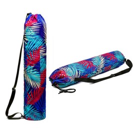 Ecoolbuy Yoga Fitness Items, Canvas Yoga Bag, Shoulder Bag, Yoga Mat Bags (Maple Leaf)