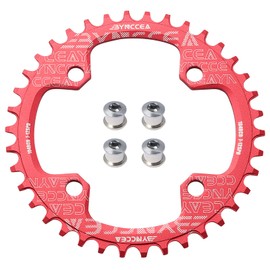 Bynccea Bottom Bracket Plate 104 BCD 32T 34T 36T 38T Wide Bicycle Single Tray for Bicycle with 8 9 10 11 12 Speed for Road Bike, Mountain Bike