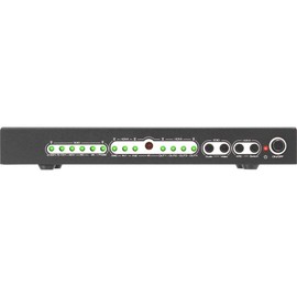SpeaKa Professional 4 Port HDMI-Splitter with Audio-Ports, with remote control 3840 x 2160 Pixel Schwar