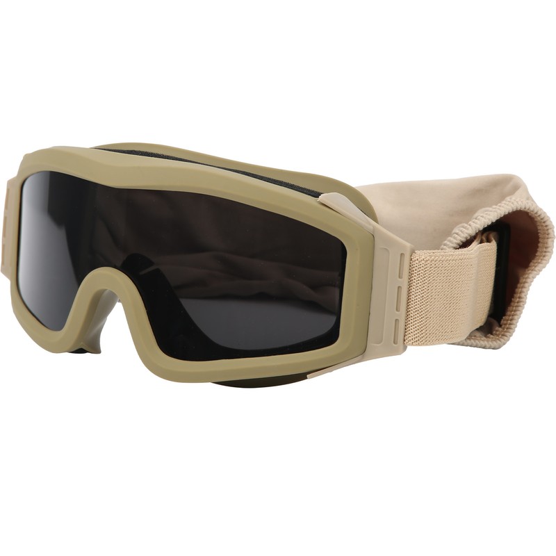 Tactics DustProof Protective Glasses Impact Resistant AntiExplosion Military Goggles(Verre gris