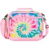 Choco Mocha Tie Dye Lunch Bag for Girls, Kids Insulated