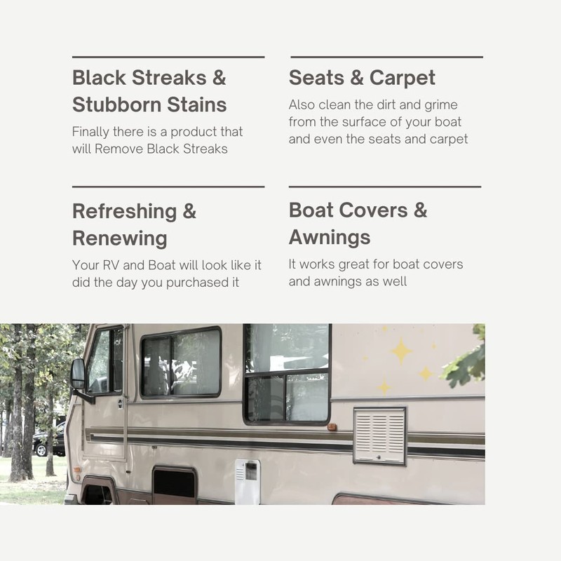 Crown RV and Boat Cleaner | 128 fl. oz. 1