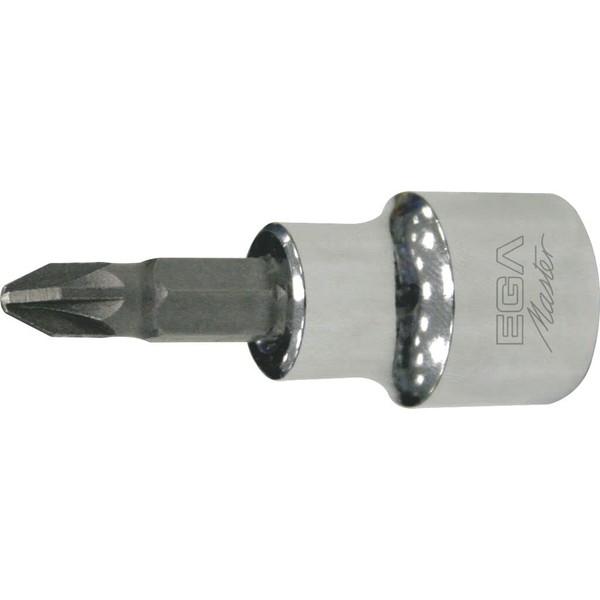Ega Master 66769 - Socket Bit 3/8" - Pozidriv Pz-2