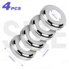 Universal Fit Pool Ladder Escutcheon Plates 4Pack,Blasoul Stainless Steel Cover