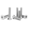 ANSIEDIO Torx Countersunk Screws Bolts with Column Stainless Steel Flat