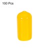 MECCANIXITY 100pcs 3/8 inch(10mm) Rubber End Caps Cover PVC Vinyl