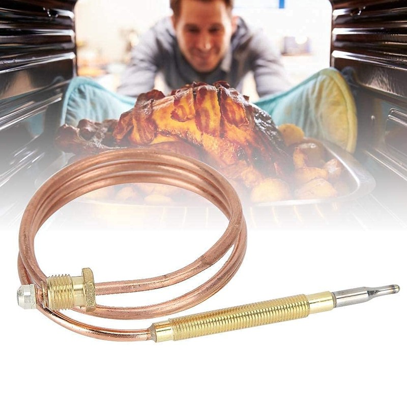 HERCHR 59inch Gas Thermocouple, Gas Stove Universal Thermocouple Fireplace Replacement