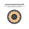 TEKTON 1/4 Inch Drive x 7/16 Inch Shallow 12-Point Impact