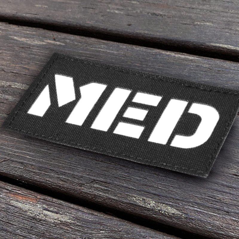PETAC GEAR MED Medical Tactical Fastener Patch Hook-Fastener Backing 3.5x2,