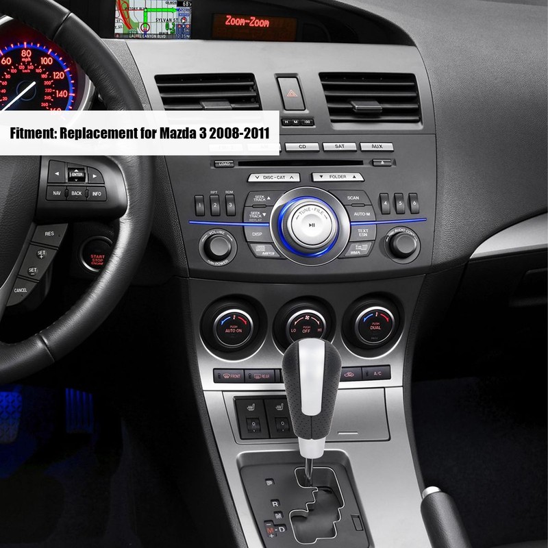Car Gear Shift Knob Anti Slip Ergonomic Interior Replacement for
