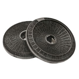 SPARES2GO Carbon Charcoal Filter for Diplomat ACA2400 ACA2403 ABA2250 ACA2300 ACA2302 Cooker Hood/Extractor Fan Vent (2 x 190 mm Filters)