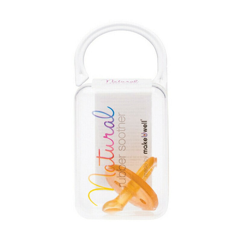 Natural Rubber Soothers Soother Orthodontic, 2 Pack