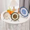 Boloyo "X Shape Acrylic Bowl Display Stand, 6.5 Inch 1PC