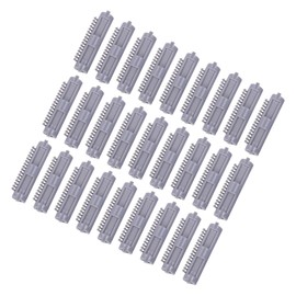 WOONEKY Hair Styling Rollers 50 Pcs Perm Curlers Hair Curling Rollers Cold Wave Perming Rods Hairdressing Styling Bars for Women Girls