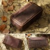 Leather Pencil Case, Large Retro Pencil Case, Multifunctional Pencil Case,