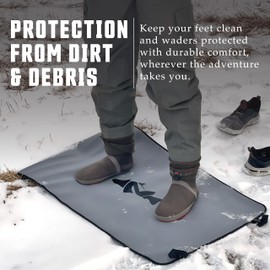 Nirvana Fishing Wader Mat for Changing Waders