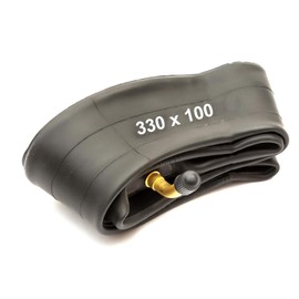 Replacement Tyre Inner Tube 330x100 Bent Schrader Valve Mobility Scooter