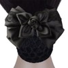 Rose Bowknot Hair Bun Clip Elastic Bowknot Hair Clips Bow