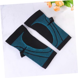 COLLBATH 1 Pair Compression Foot Sleeve Socks for Plantar Support Elastic Fascia Socks for Men Women Lackish Green for Sports Outdoor Activities and Everyday Use