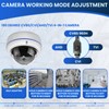 DCSEC HD 1080P 2MP 180 Degree Surveillance Security Camera Wired