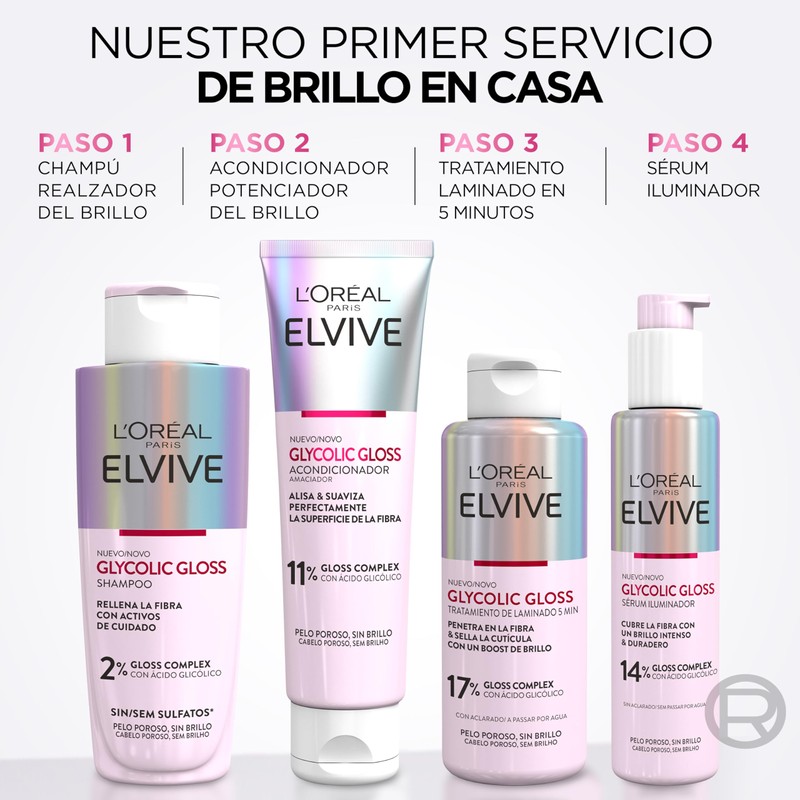 L'Oréal Paris Elvive Glycolic Gloss Conditioner with Glycolic Acid -