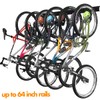TORACK Bike Storage Rack, 6 Bike Racks & 5 Hooks