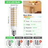 GOHDLAMP E12 LED Bulb 100 Watt Equivalent - 6 Pack