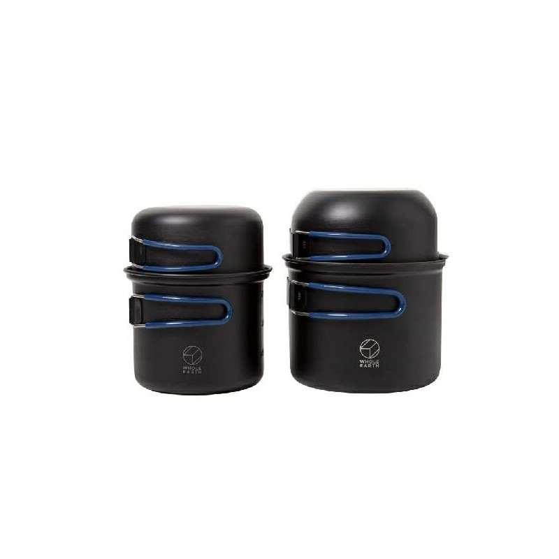 Whole Earth WE23DJ66 Outdoor Camping Cooker Set, Pot, Cup, Aluminum,