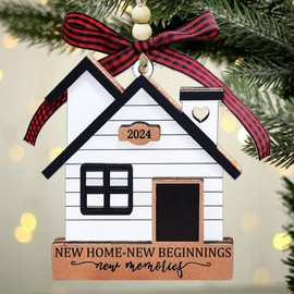 Christmas Tree Ornaments, Housewarming Gifts for New Home, Christmas Decorations, House Warming Gifts New Home Christmas Ornaments, Christmas Ornaments 2024 for Kids Women Men
